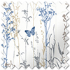 Country Meadow, Natural - Roller Blind